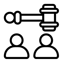 Litigio civil y mercantil Icon